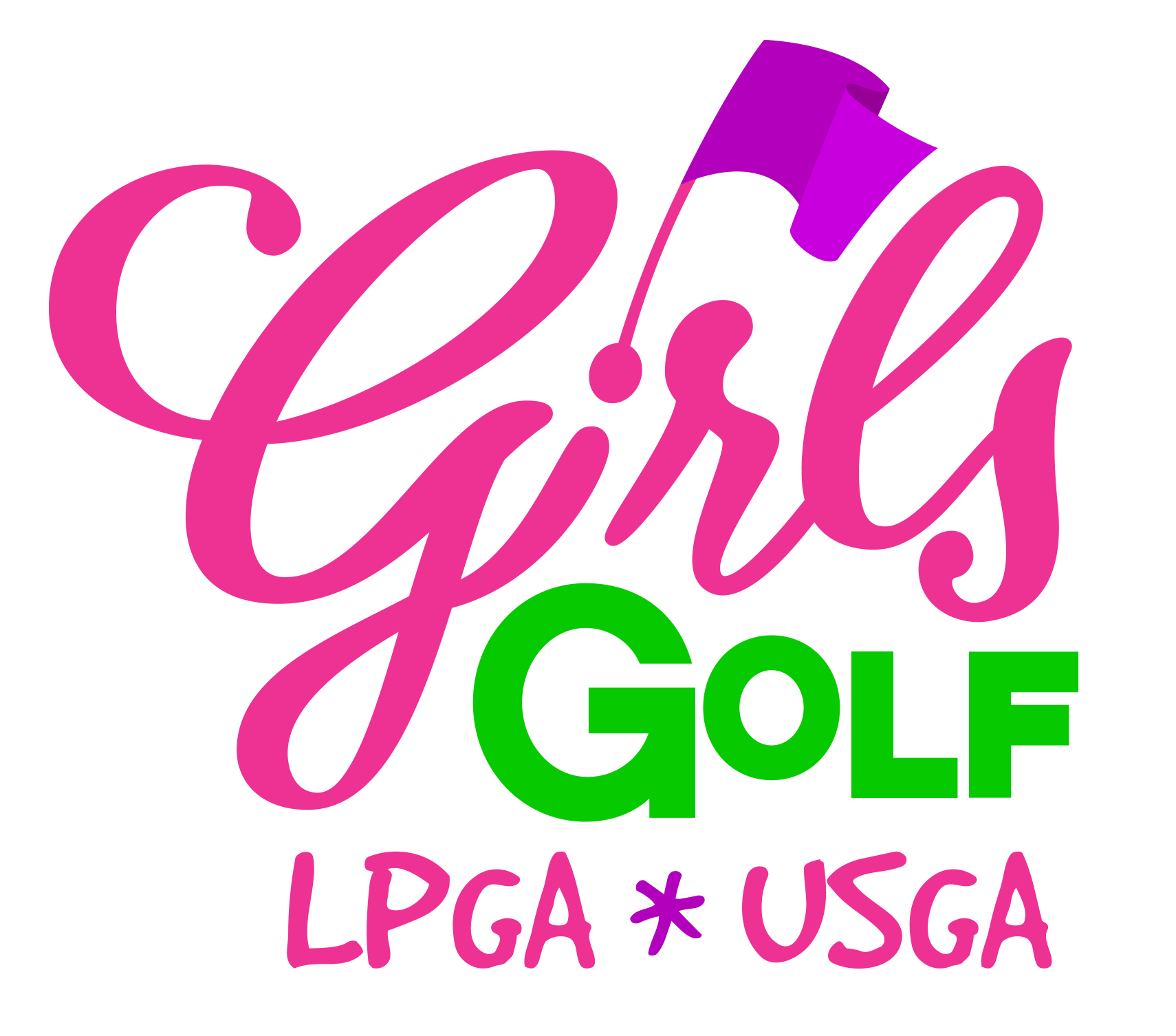 Girls Golf Logo